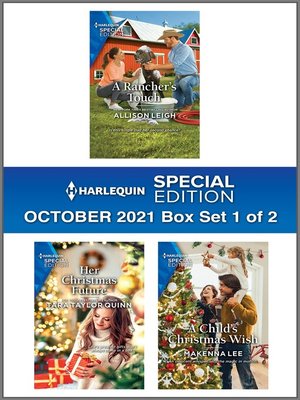 cover image of Harlequin Special Edition October 2021--Box Set 1 of 2